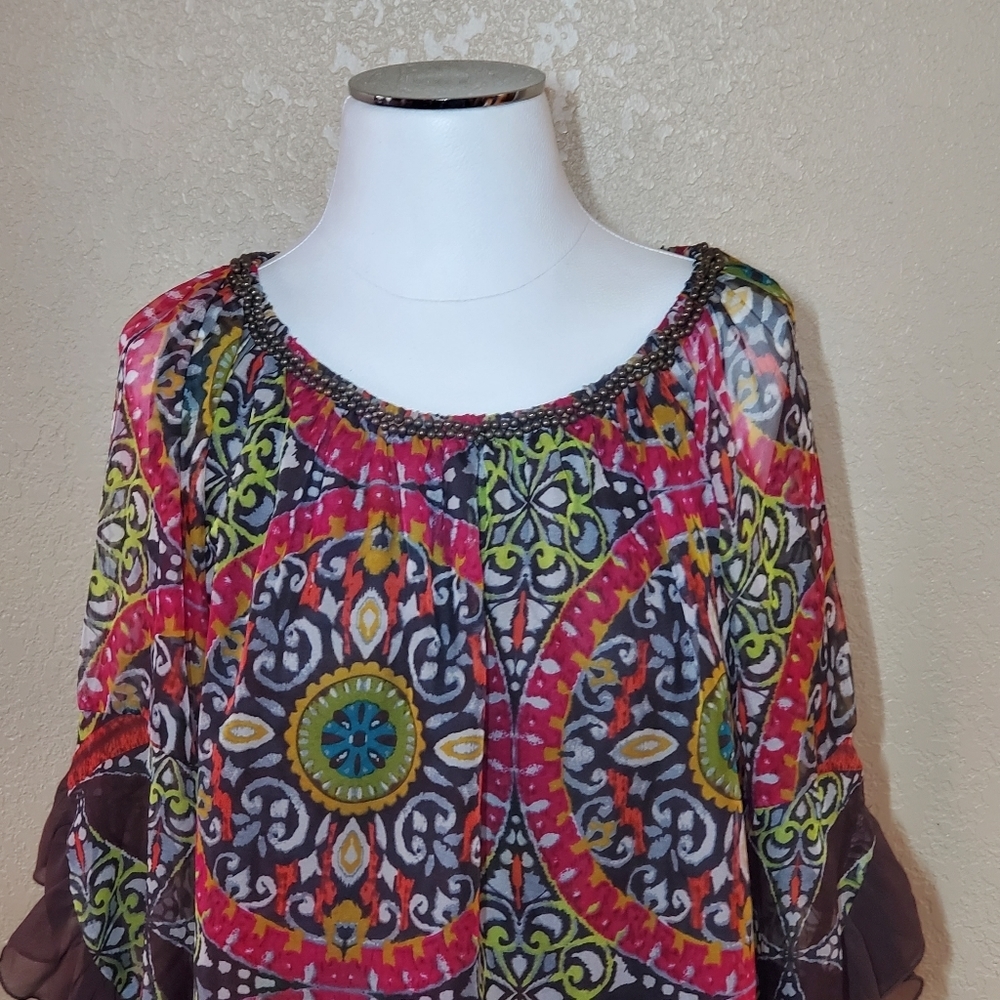 URBAN MANGOZ Tunic Dress Sz M - Picture 3 of 4